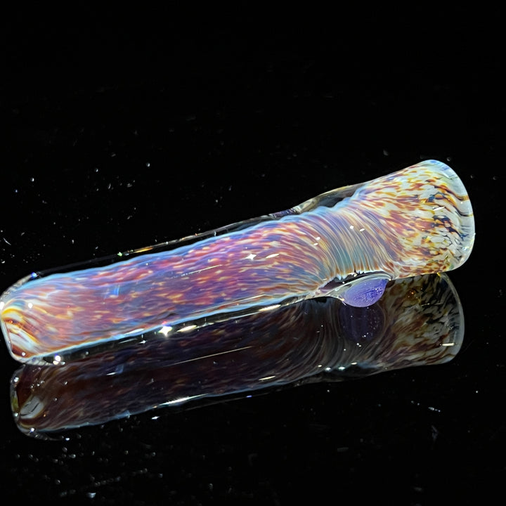 Thick Striking Purple Chillum Glass Pipe Chuck Glass