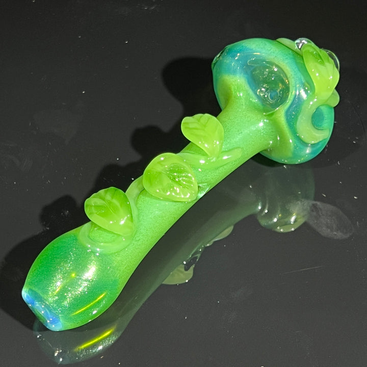 Creeping Vine Opal Pipe Glass Pipe Beezy Glass