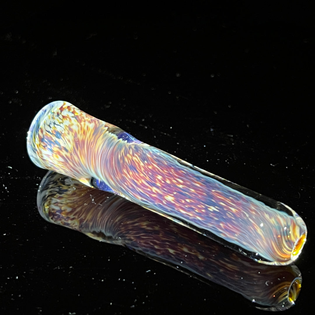 Thick Striking Purple Chillum Glass Pipe Chuck Glass