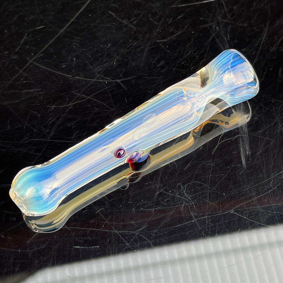 Comtrex Silver Fume Chillum 6 Glass Pipe Schutz Glass   