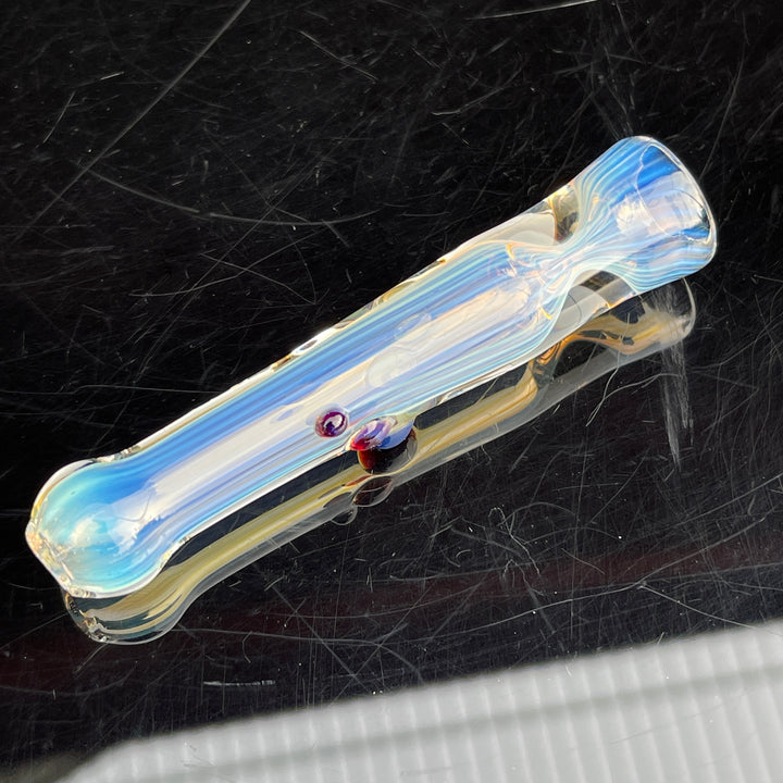 Comtrex Silver Fume Chillum 6 Glass Pipe Schutz Glass   