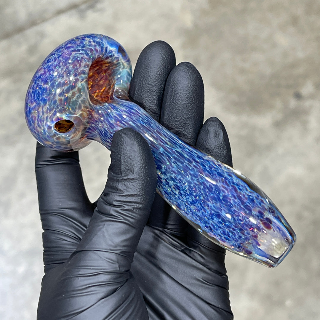 Purple Nebula Star Dust Pipe Glass Pipe Tako Glass   