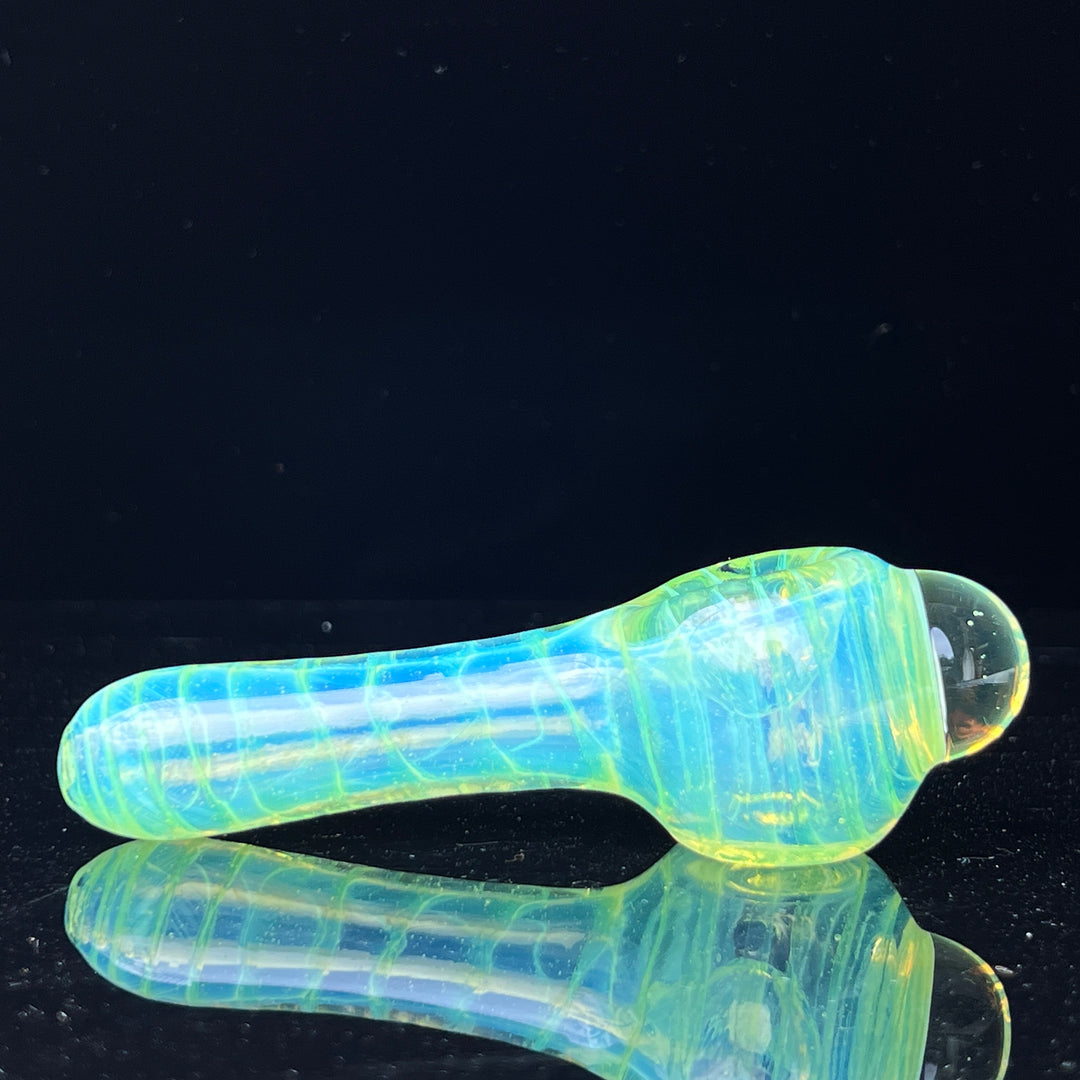 Sylme Green Coil Glass Pipe Glass Pipe Schutz Glass   