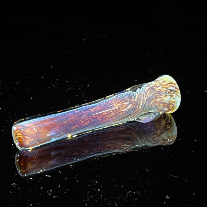 Thick Striking Purple Chillum Glass Pipe Chuck Glass