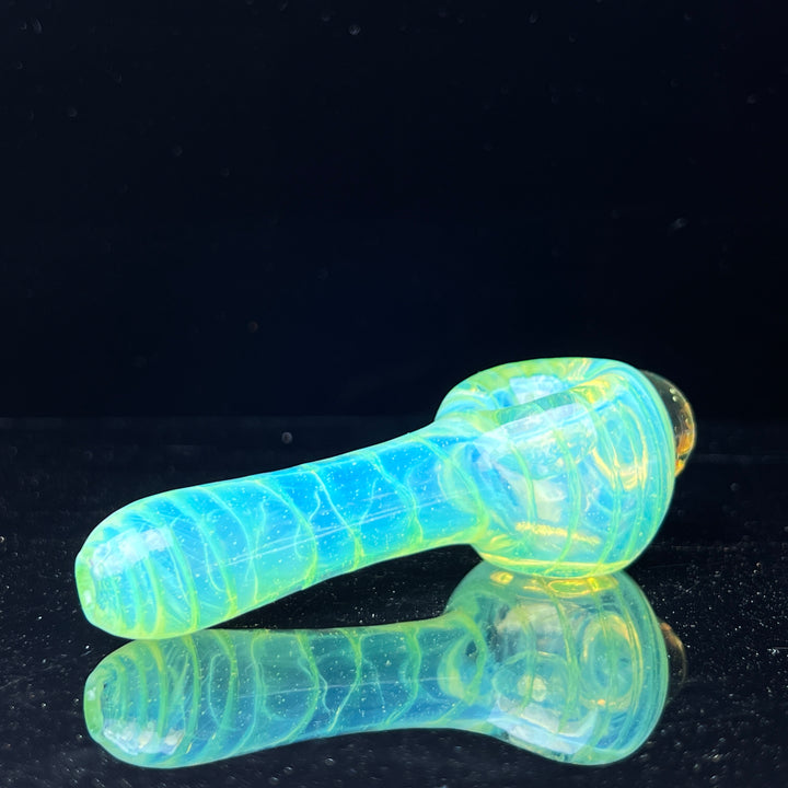 Sylme Green Coil Glass Pipe Glass Pipe Schutz Glass   