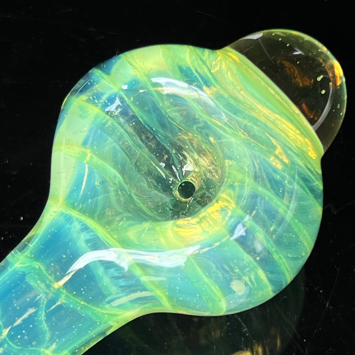 Sylme Green Coil Glass Pipe Glass Pipe Schutz Glass   