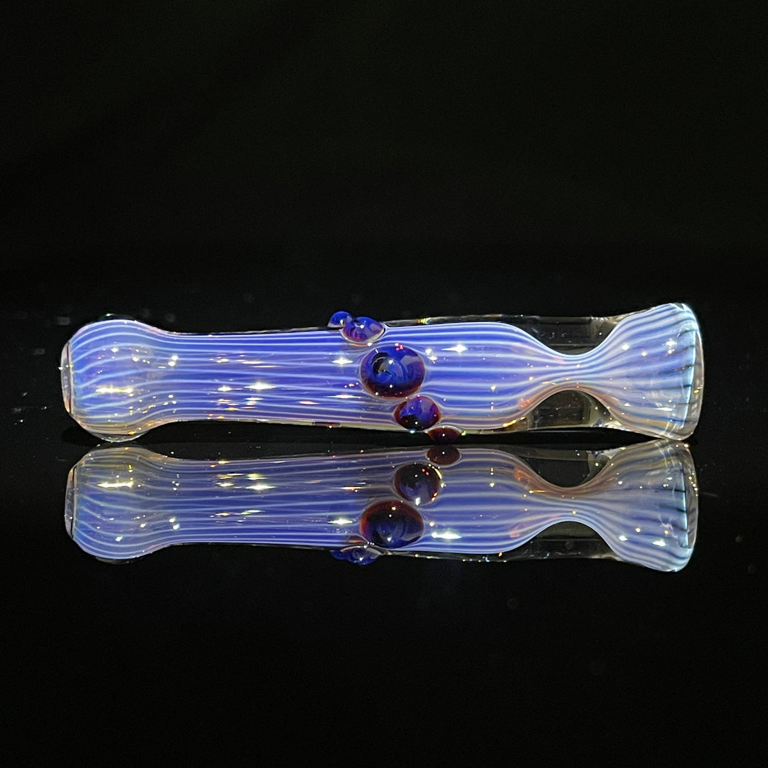 Comtrex Gold Fume Chillum 2 Glass Pipe Schutz Glass   