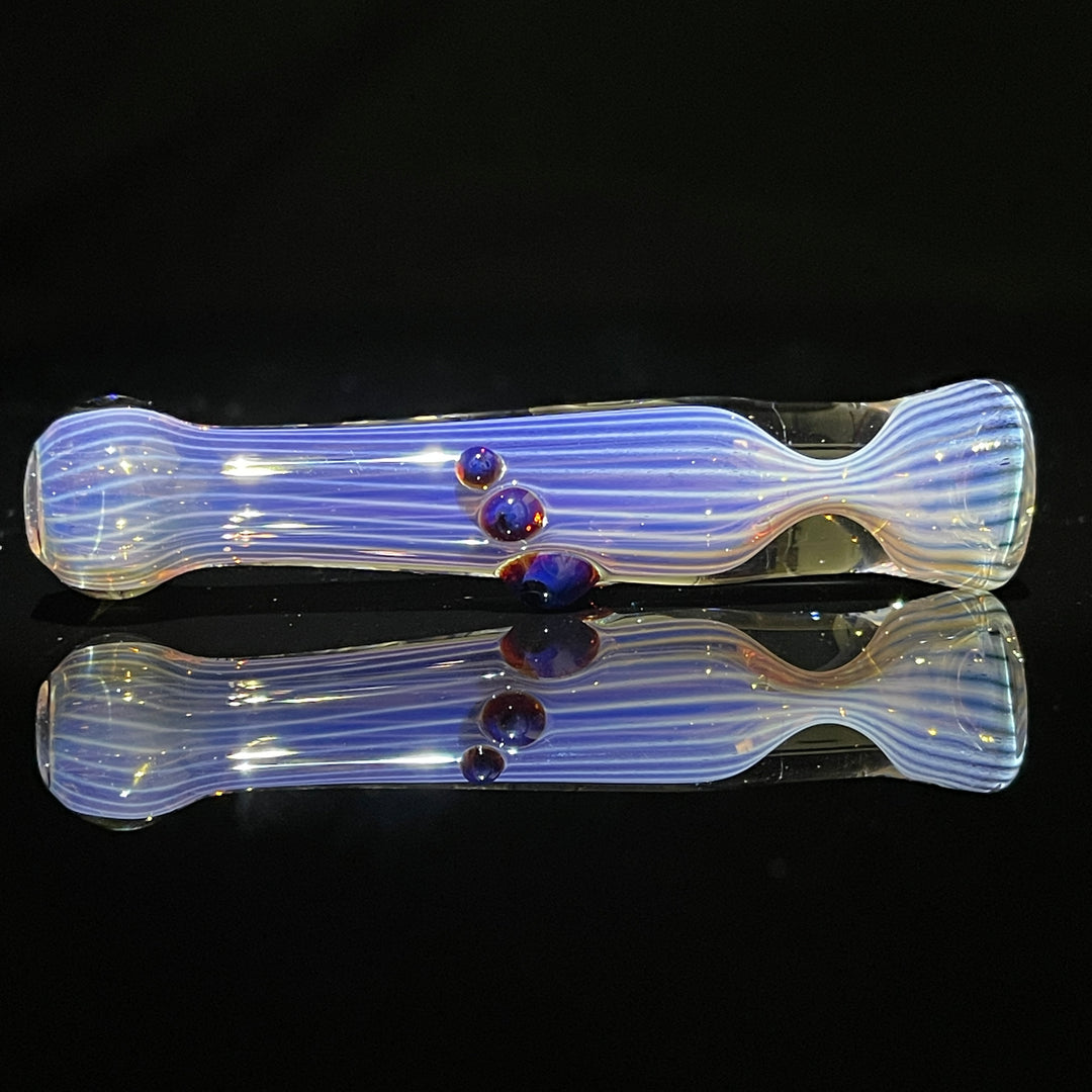 Comtrex Gold Fume Chillum 2 Glass Pipe Schutz Glass   