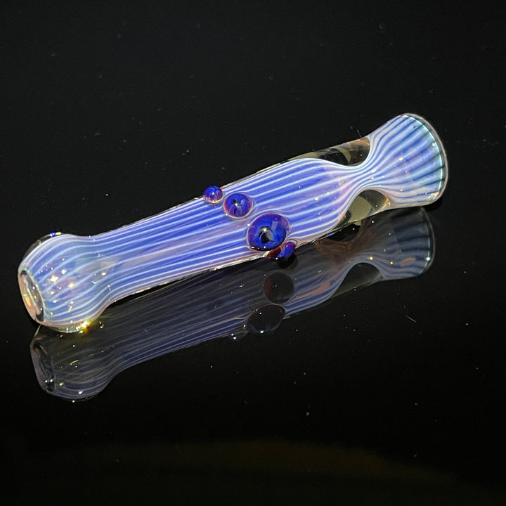 Comtrex Gold Fume Chillum 2 Glass Pipe Schutz Glass   