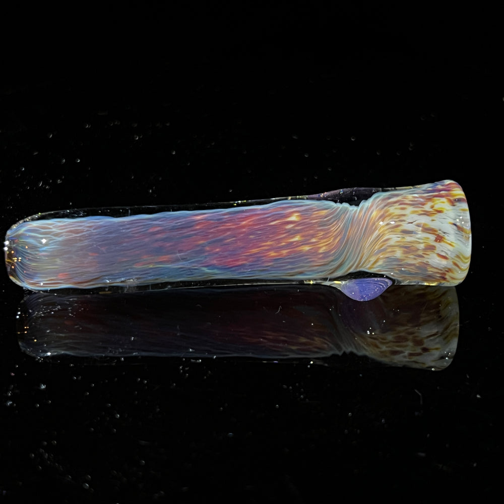 Thick Striking Purple Chillum Glass Pipe Chuck Glass