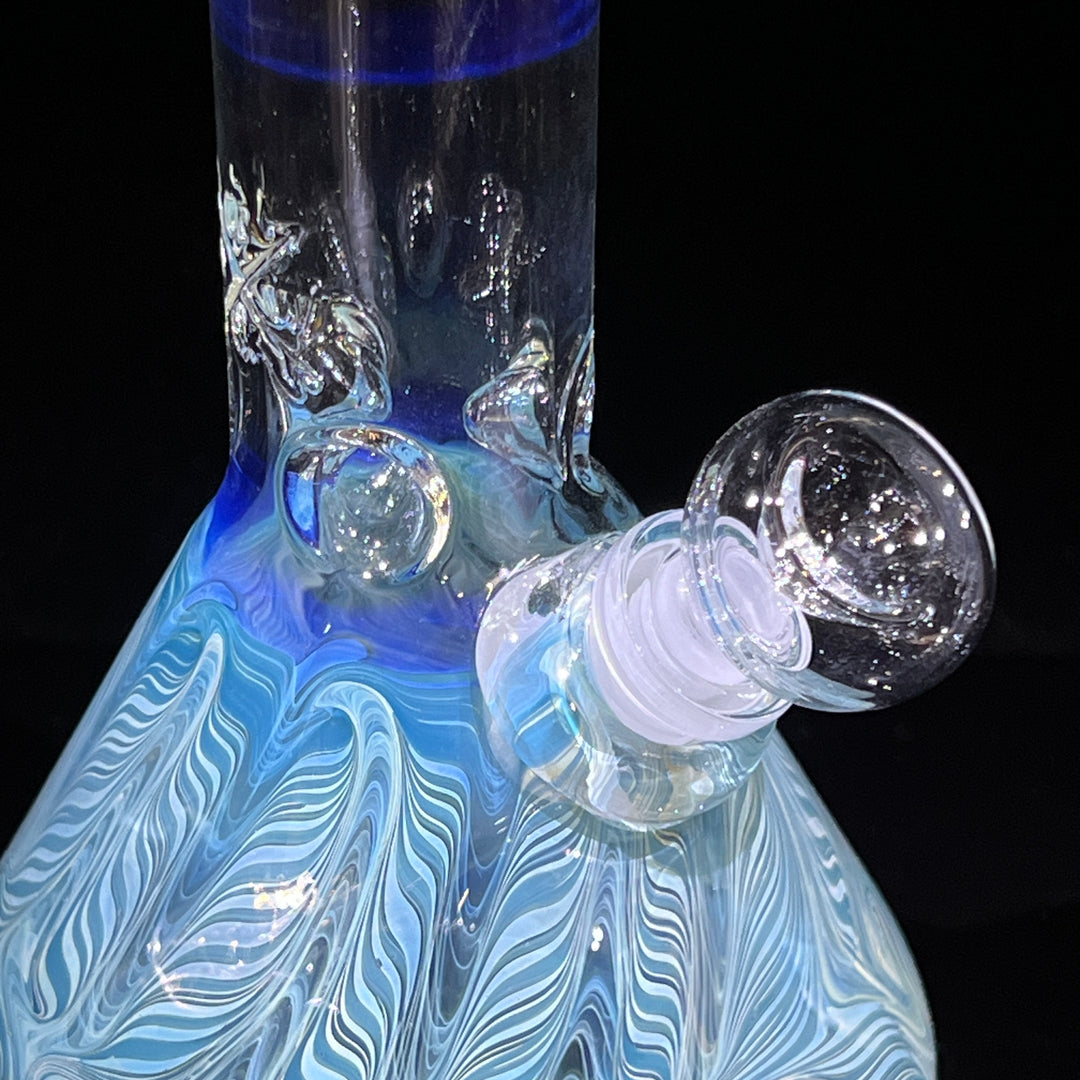 10.5" Color Rake Beaker Bong Glass Pipe Mary Jane's Glass   