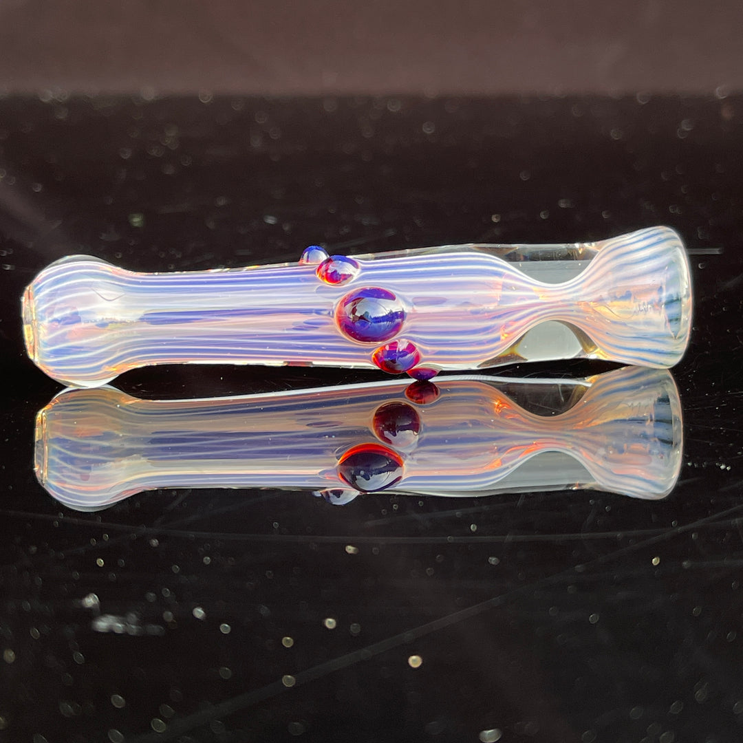 Comtrex Gold Fume Chillum 2 Glass Pipe Schutz Glass   