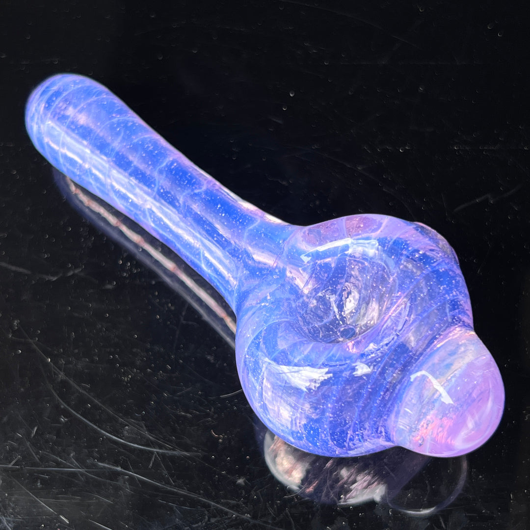 Purple Slyme Coil Glass Pipe Glass Pipe Schutz Glass   