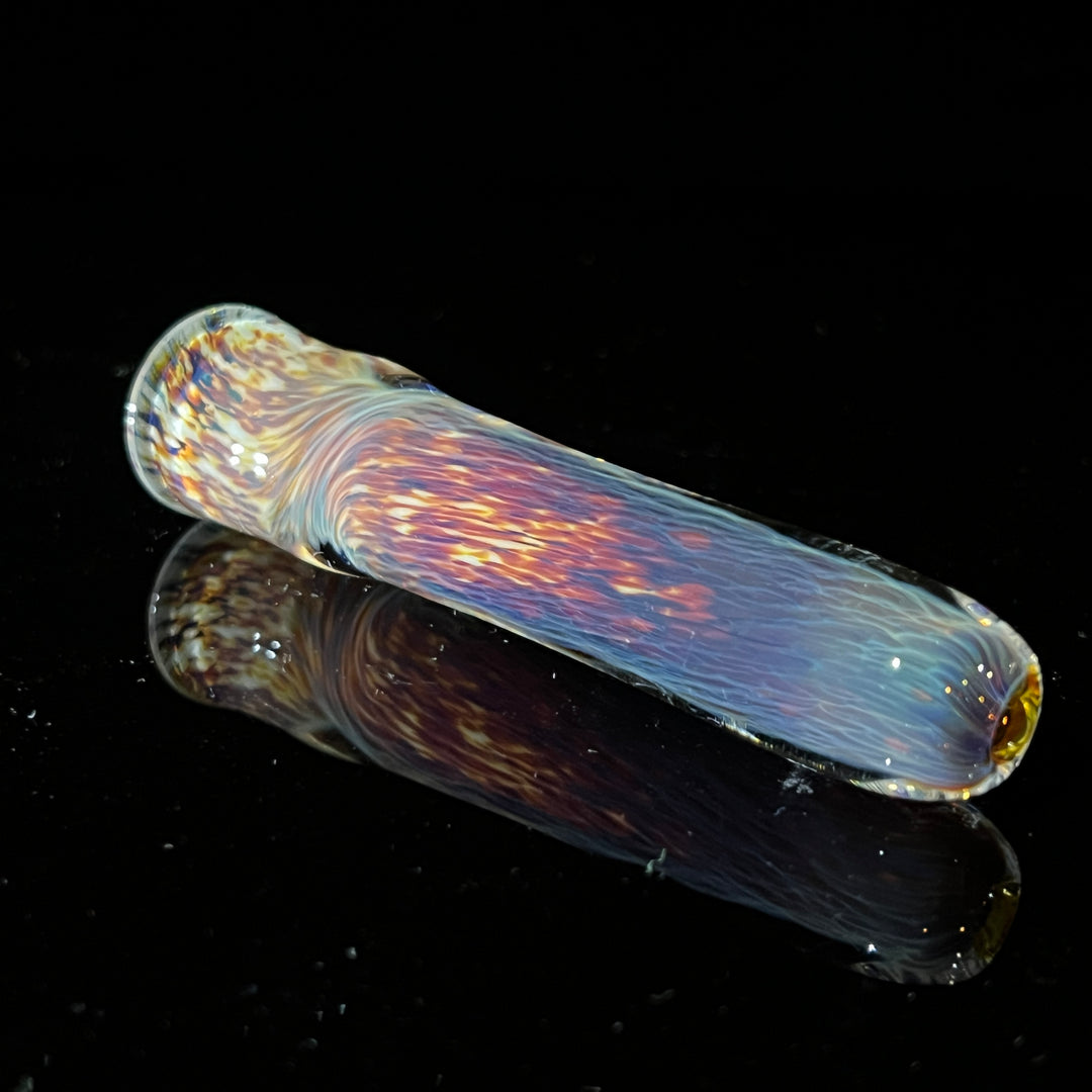 Thick Striking Purple Chillum Glass Pipe Chuck Glass