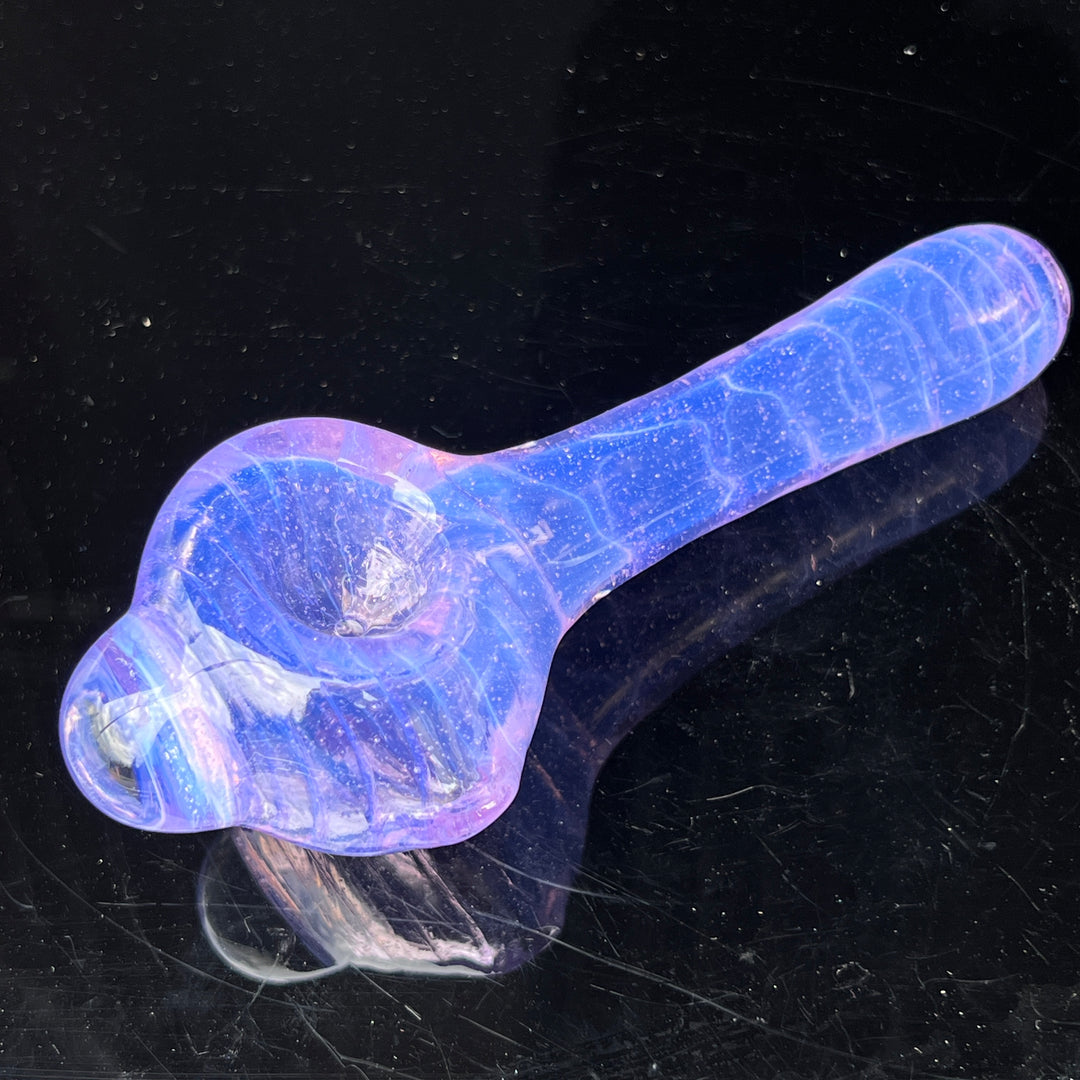 Purple Slyme Coil Glass Pipe Glass Pipe Schutz Glass   