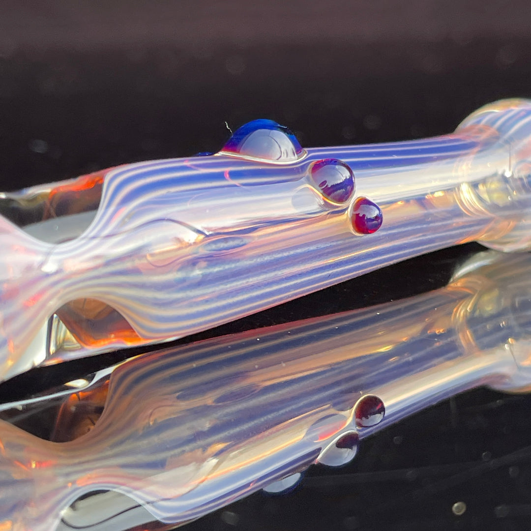 Comtrex Gold Fume Chillum 2 Glass Pipe Schutz Glass   