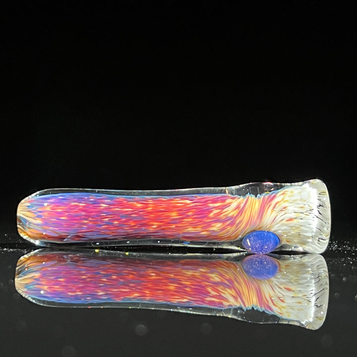 Thick Striking Purple Chillum & Case Combo Glass Pipe Chuck Glass