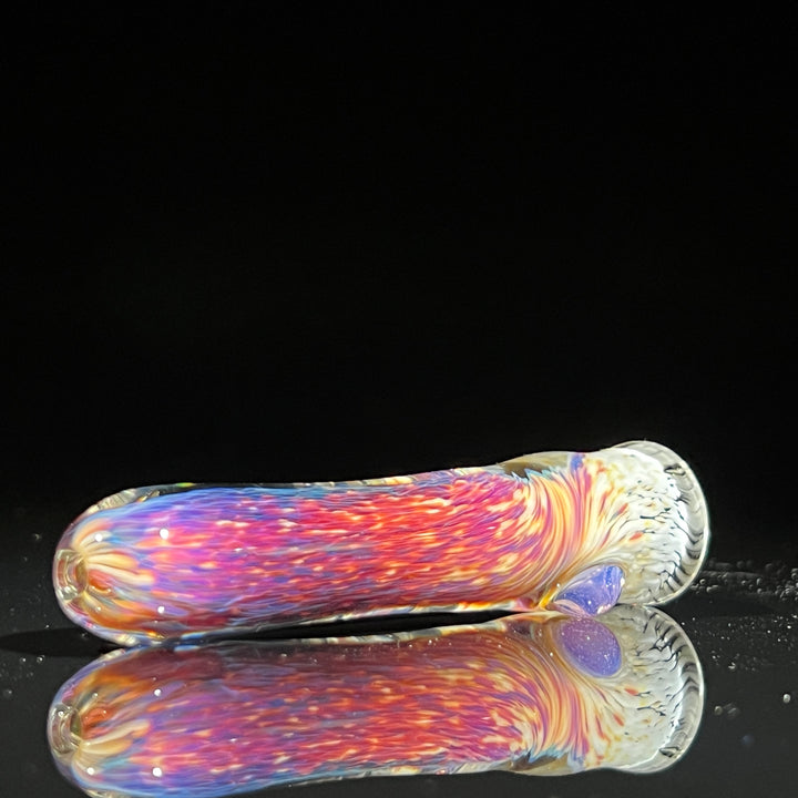 Thick Striking Purple Chillum & Case Combo Glass Pipe Chuck Glass