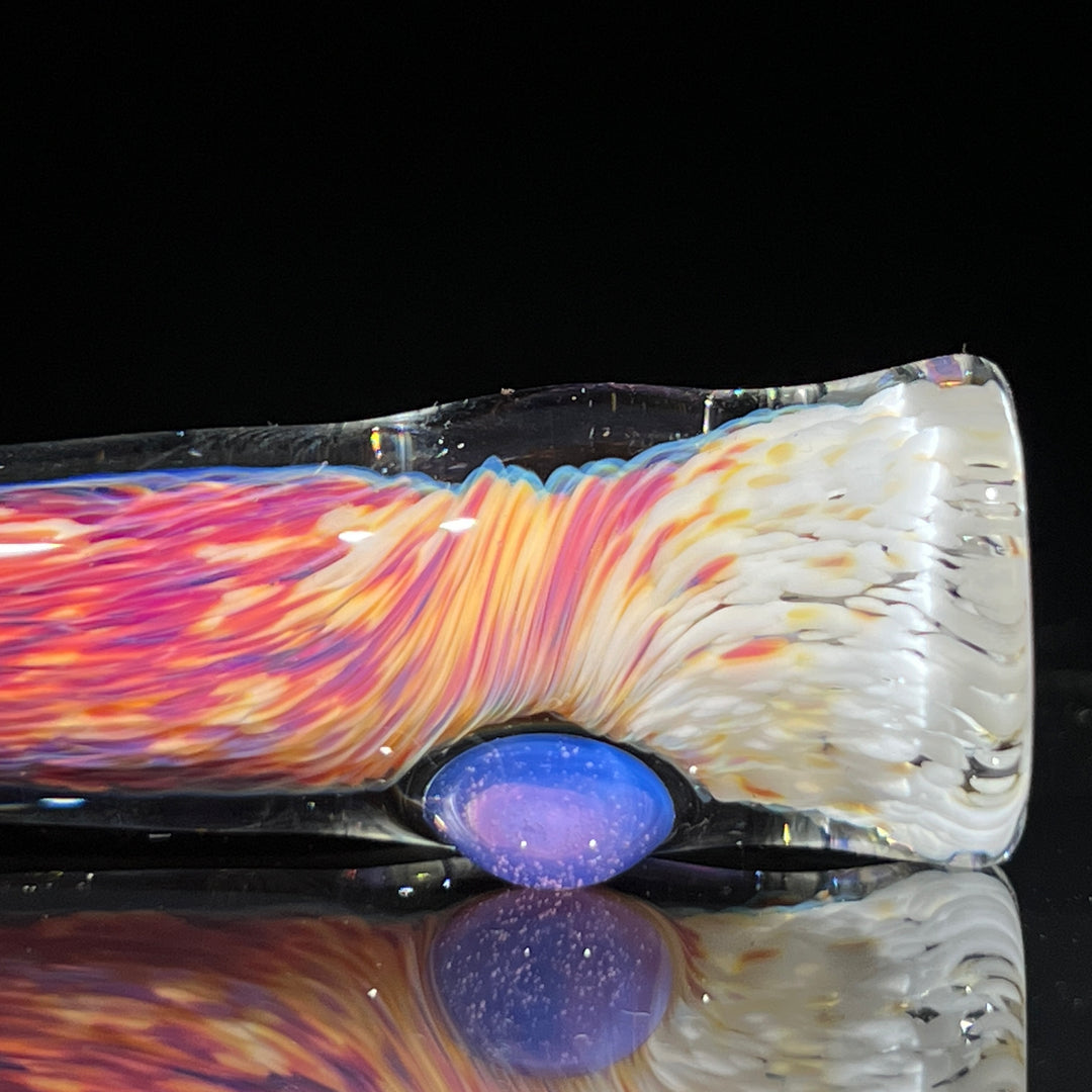 Thick Striking Purple Chillum & Case Combo Glass Pipe Chuck Glass