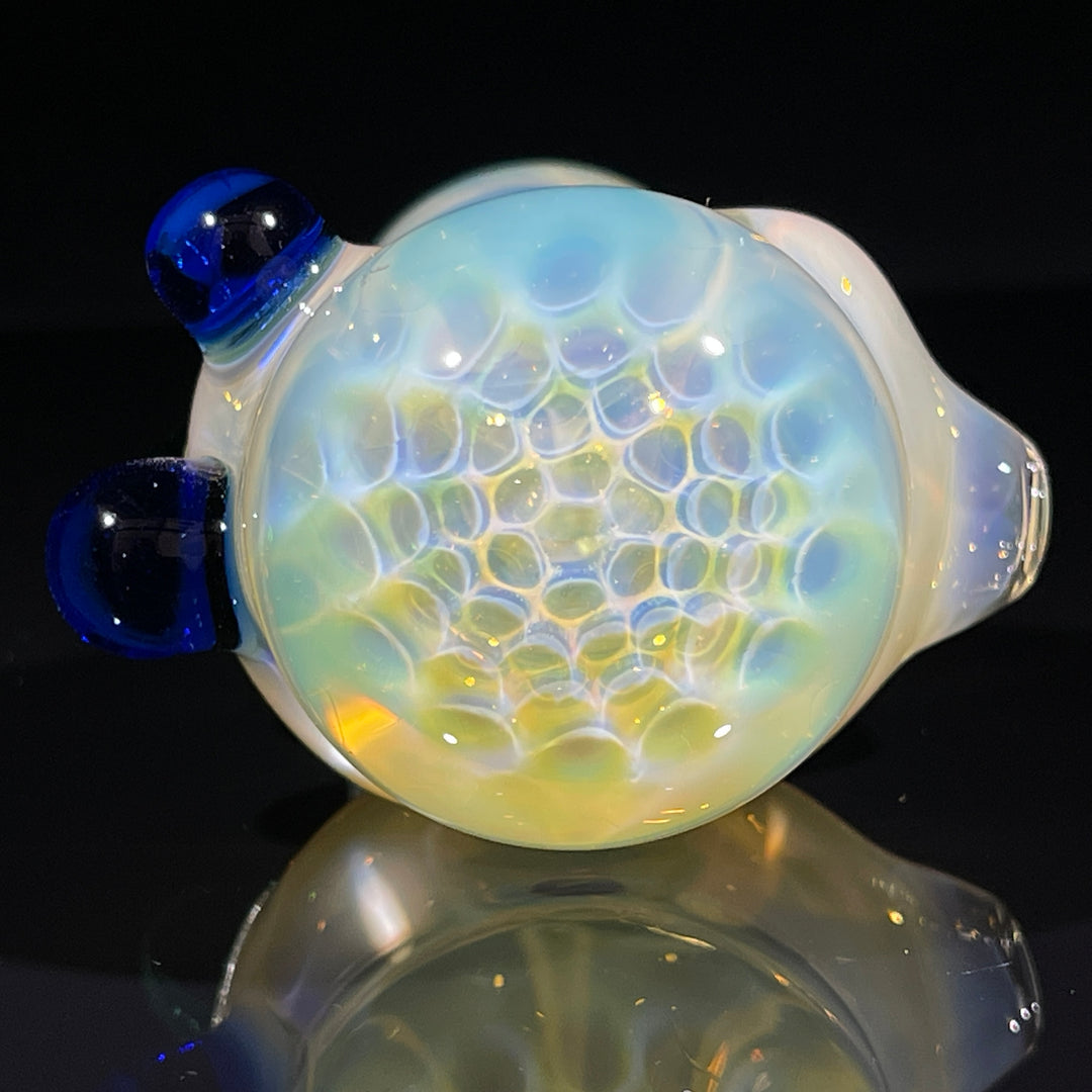 Fumed Honeycomb Spoon Glass Pipe Catfish Glass