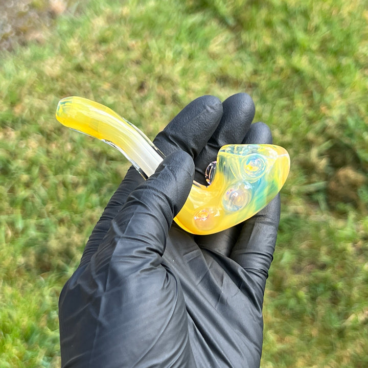 Fumed Spike Sherlock Glass Pipe Orosboro Glass   