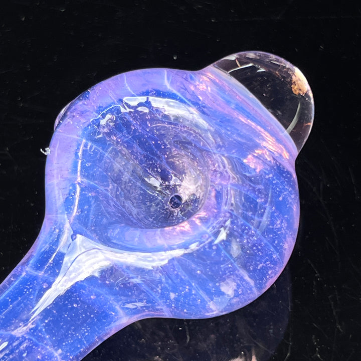 Purple Slyme Coil Glass Pipe Glass Pipe Schutz Glass   