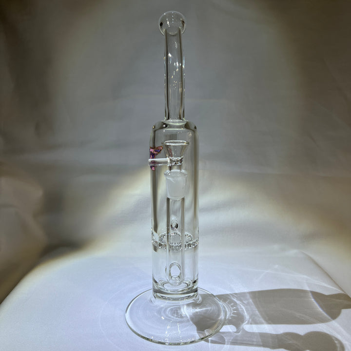 Solid Glass 12" Hurricane Bubbler Glass Pipe Solid Glass   