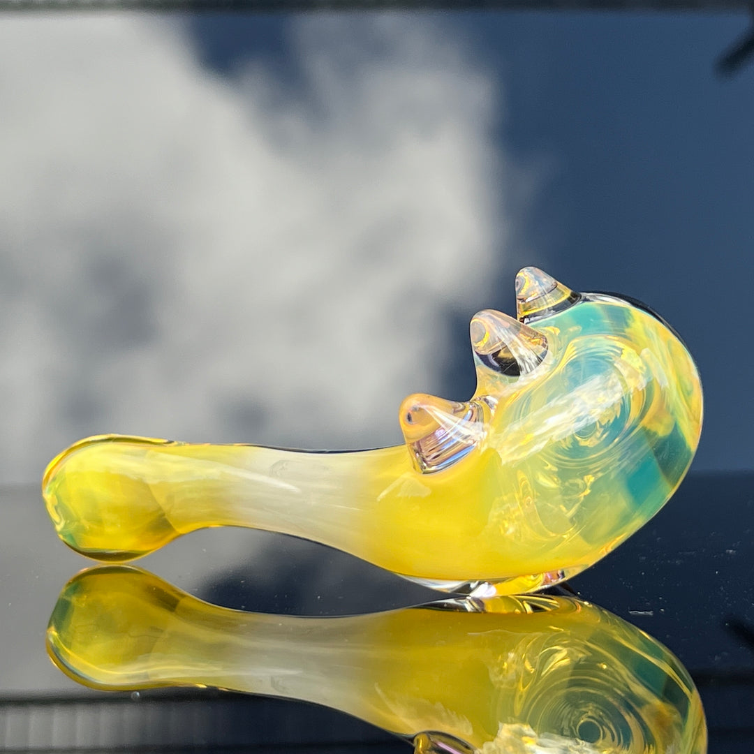 Fumed Spike Sherlock Glass Pipe Orosboro Glass   