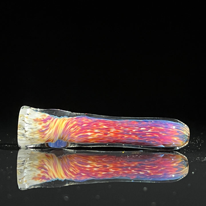 Thick Striking Purple Chillum & Case Combo Glass Pipe Chuck Glass