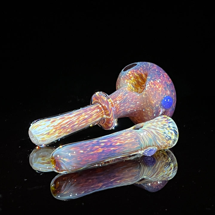 Thick Striking Purple Pipe & Chillum Combo Glass Pipe Chuck Glass