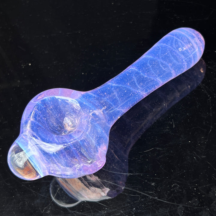 Purple Slyme Coil Glass Pipe Glass Pipe Schutz Glass   