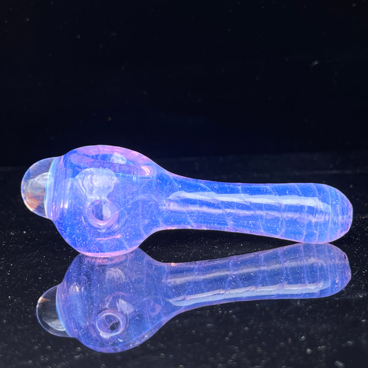 Purple Slyme Coil Glass Pipe Glass Pipe Schutz Glass   