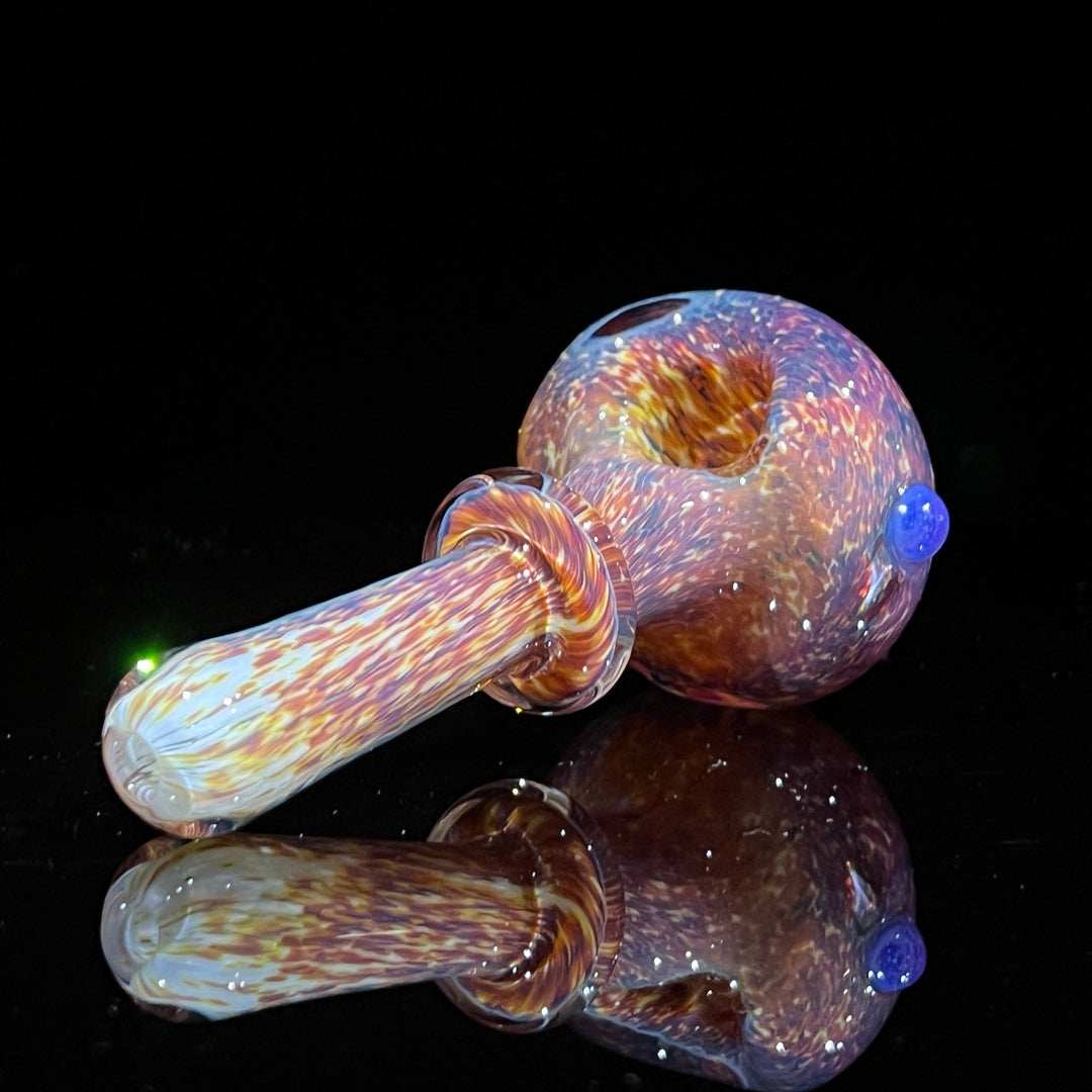 Thick Striking Purple Pipe & Chillum Combo Glass Pipe Chuck Glass