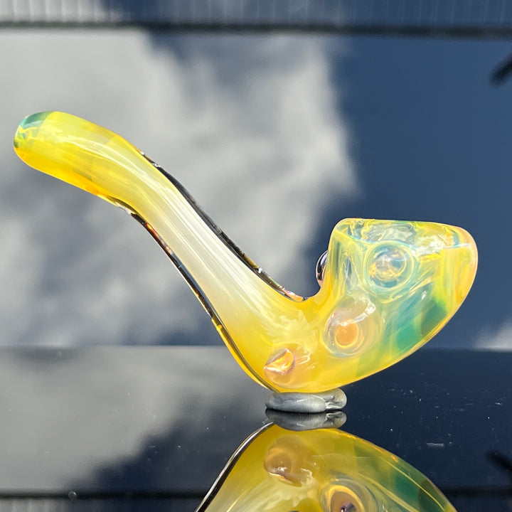 Fumed Spike Sherlock Glass Pipe Orosboro Glass   