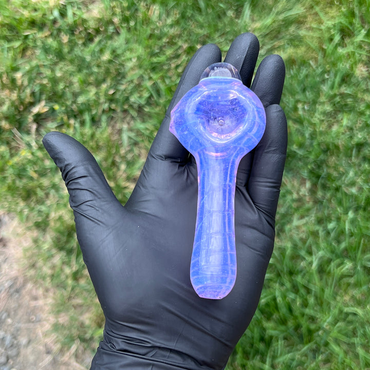 Purple Slyme Coil Glass Pipe Glass Pipe Schutz Glass   