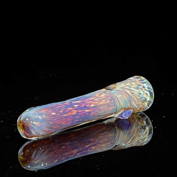 Thick Striking Purple Pipe & Chillum Combo Glass Pipe Chuck Glass