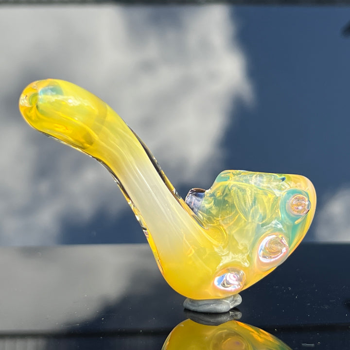 Fumed Spike Sherlock Glass Pipe Orosboro Glass   