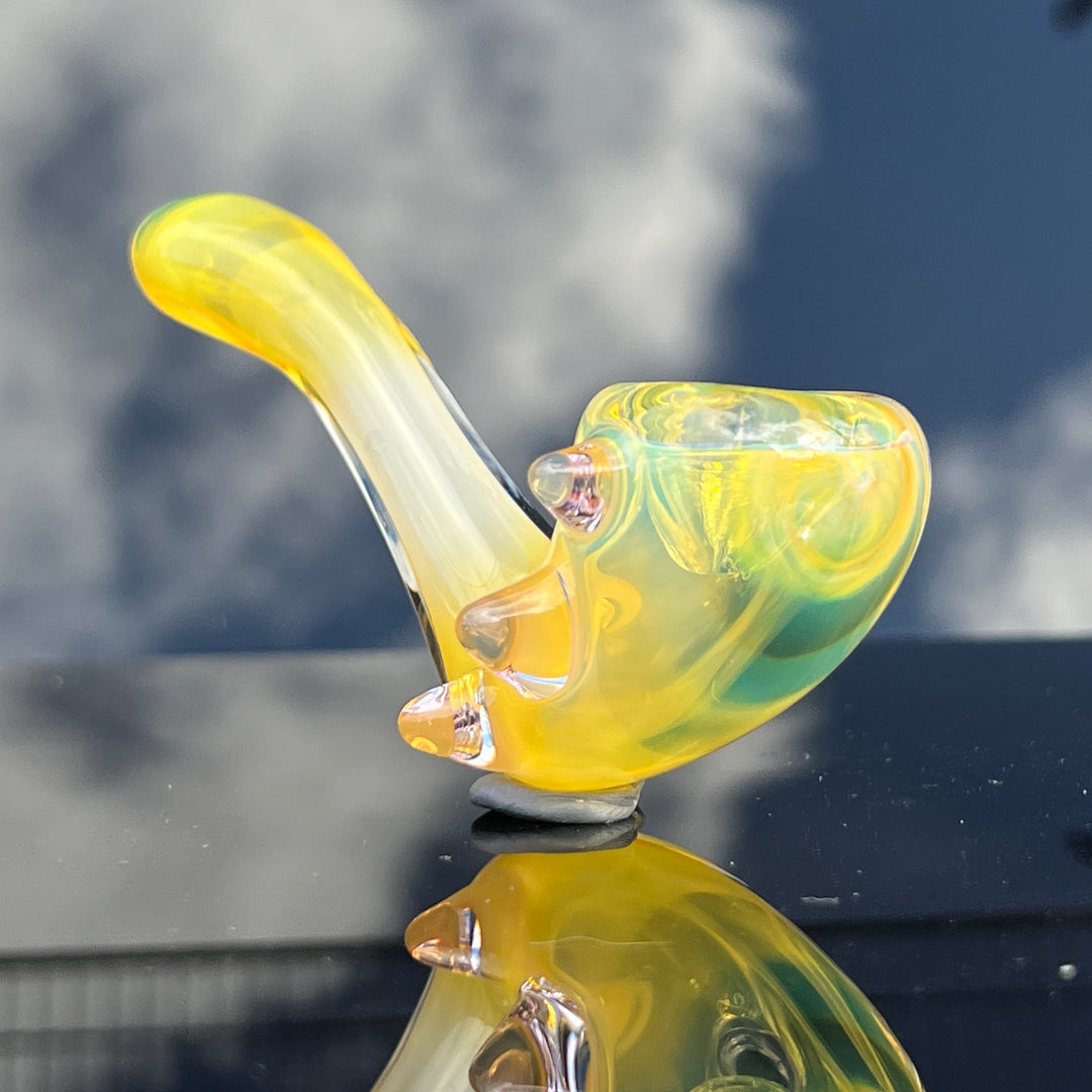 Fumed Spike Sherlock Glass Pipe Orosboro Glass   