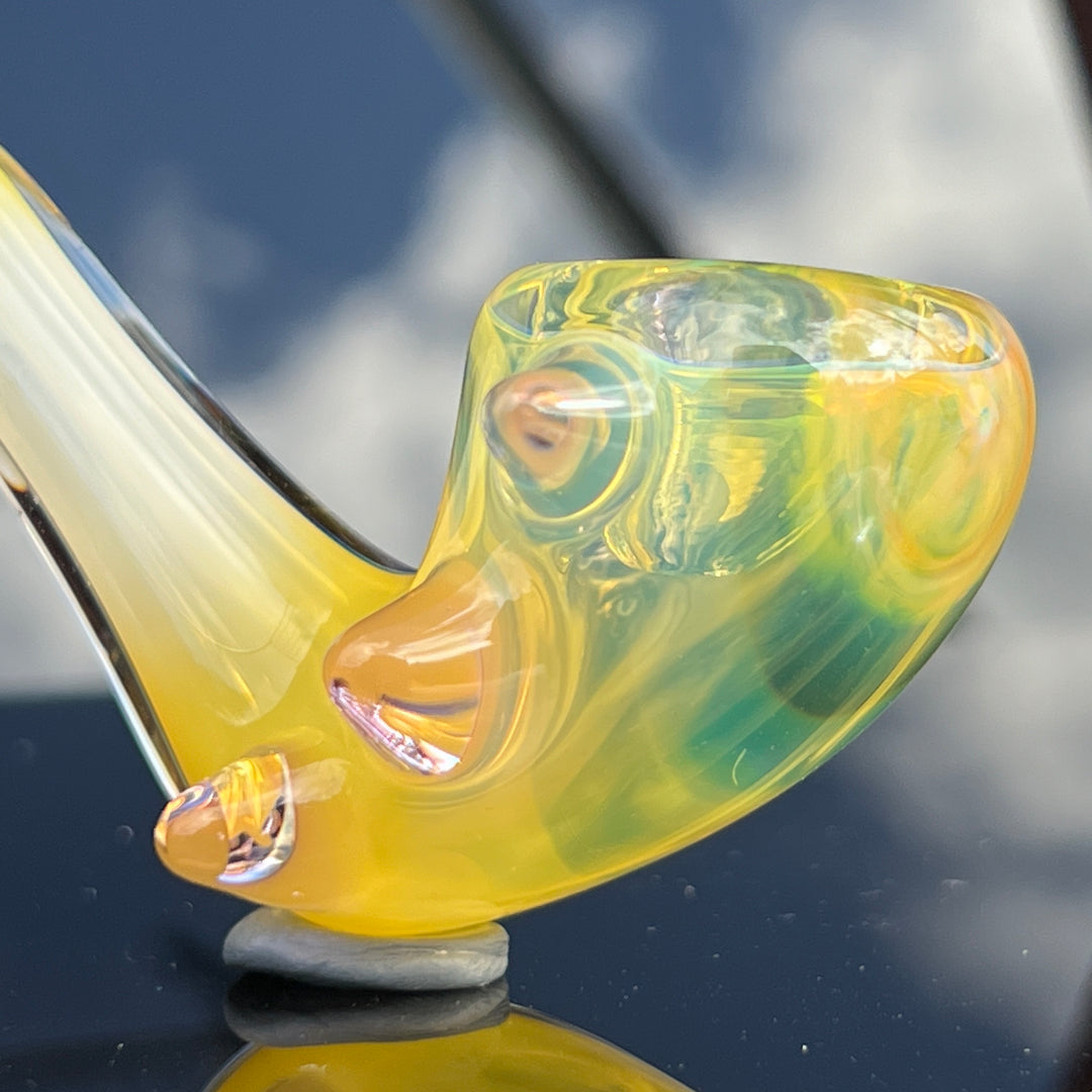 Fumed Spike Sherlock Glass Pipe Orosboro Glass   