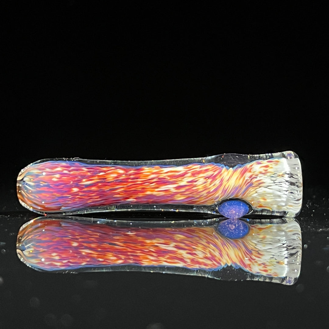 Thick Striking Purple Chillum & Case Combo Glass Pipe Chuck Glass