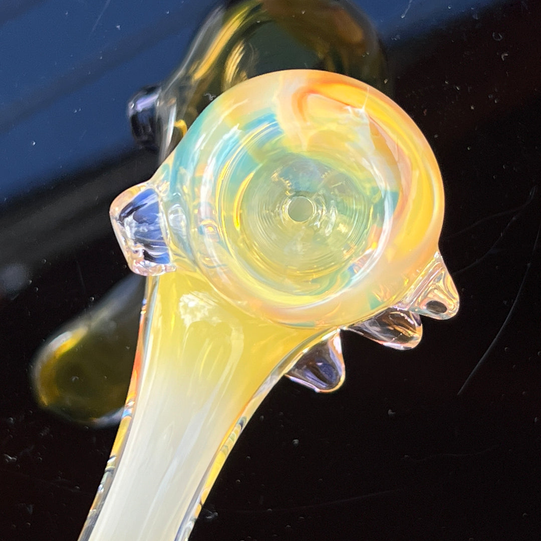 Fumed Spike Sherlock Glass Pipe Orosboro Glass   