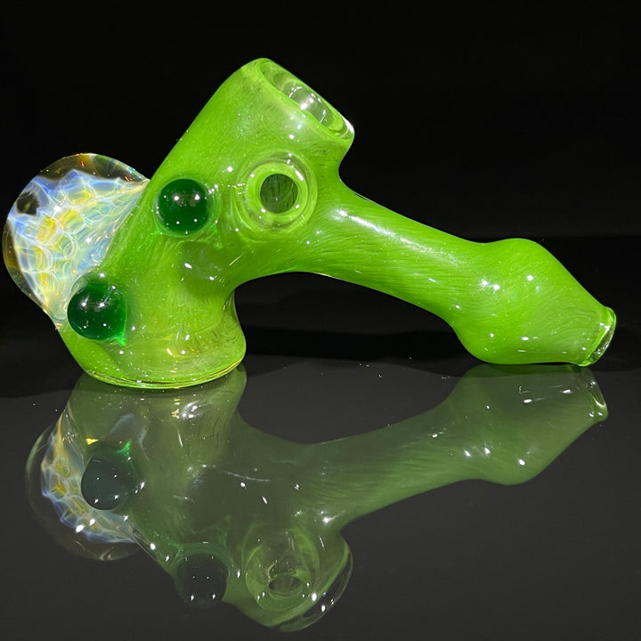 Frit Honeycomb Hammer Glass Pipe Catfish Glass