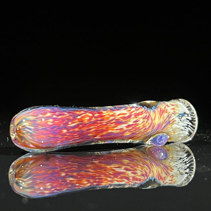 Thick Striking Purple Chillum & Case Combo Glass Pipe Chuck Glass