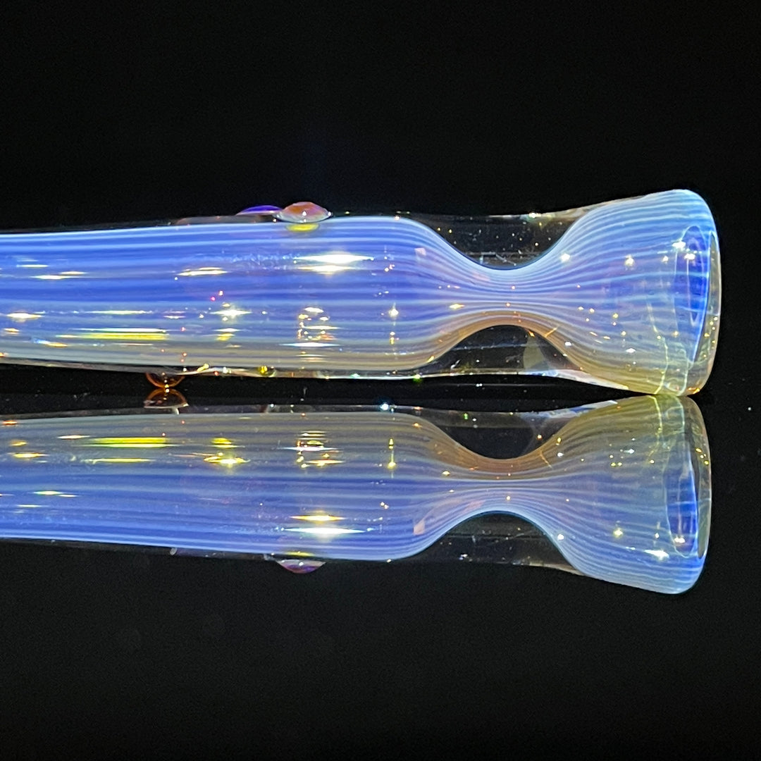 Comtrex Gold Fume Chillum 4 Glass Pipe Schutz Glass   