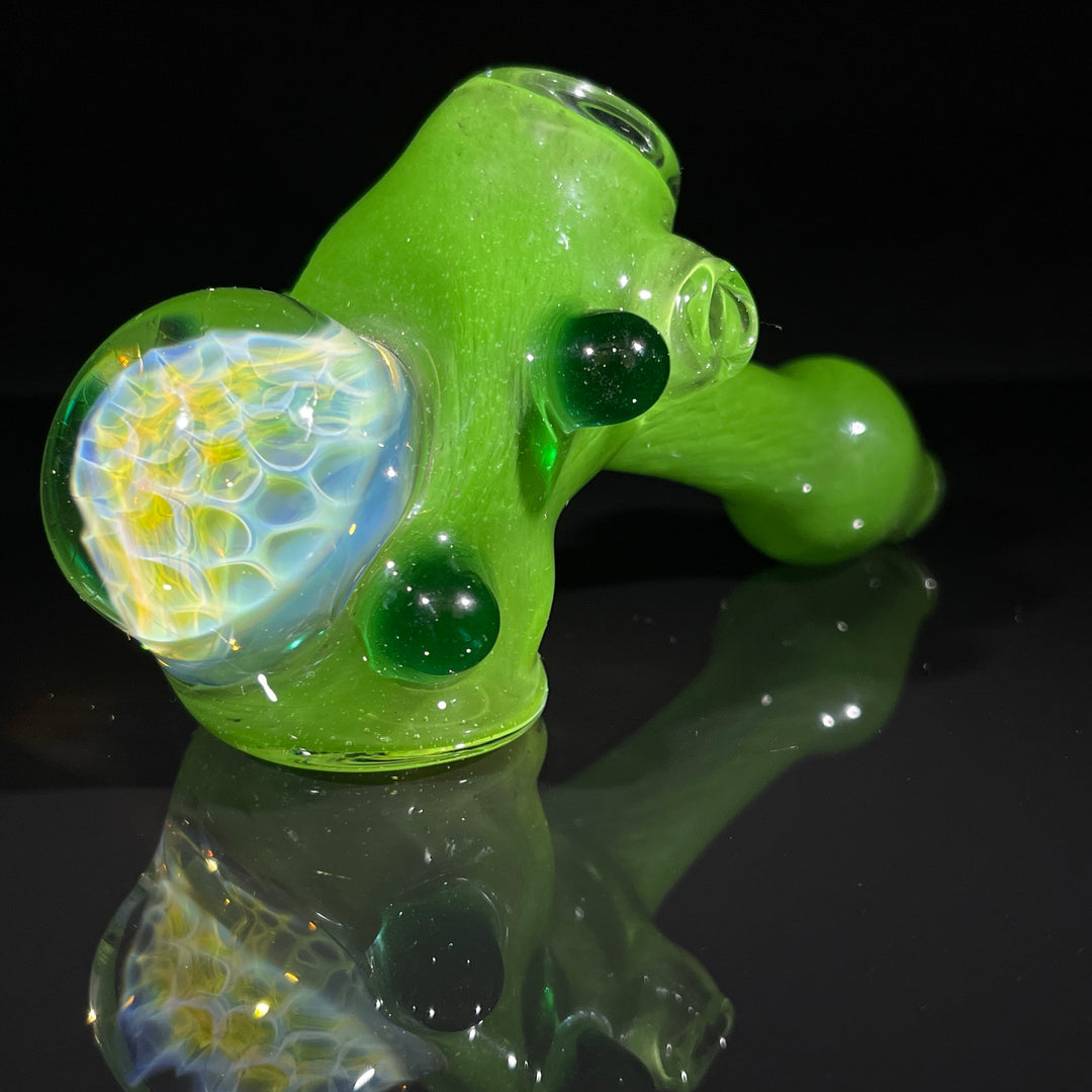 Frit Honeycomb Hammer Glass Pipe Catfish Glass