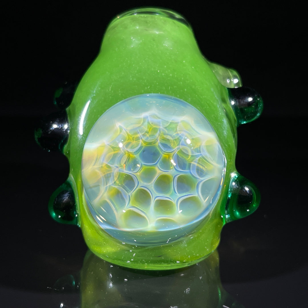 Frit Honeycomb Hammer Glass Pipe Catfish Glass