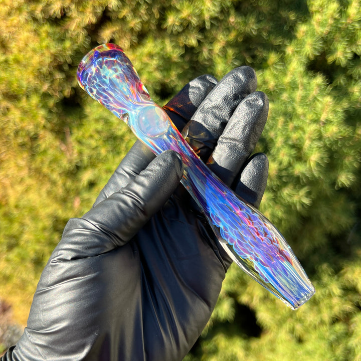 Tiffany's Nebula Chillum Glass Pipe Tako Glass   