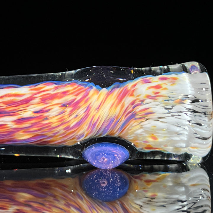 Thick Striking Purple Chillum & Case Combo Glass Pipe Chuck Glass