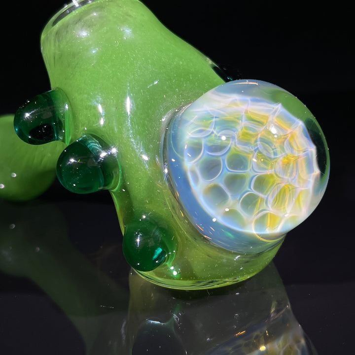 Frit Honeycomb Hammer Glass Pipe Catfish Glass