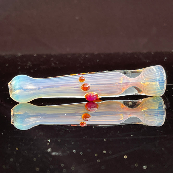 Comtrex Gold Fume Chillum 4 Glass Pipe Schutz Glass   